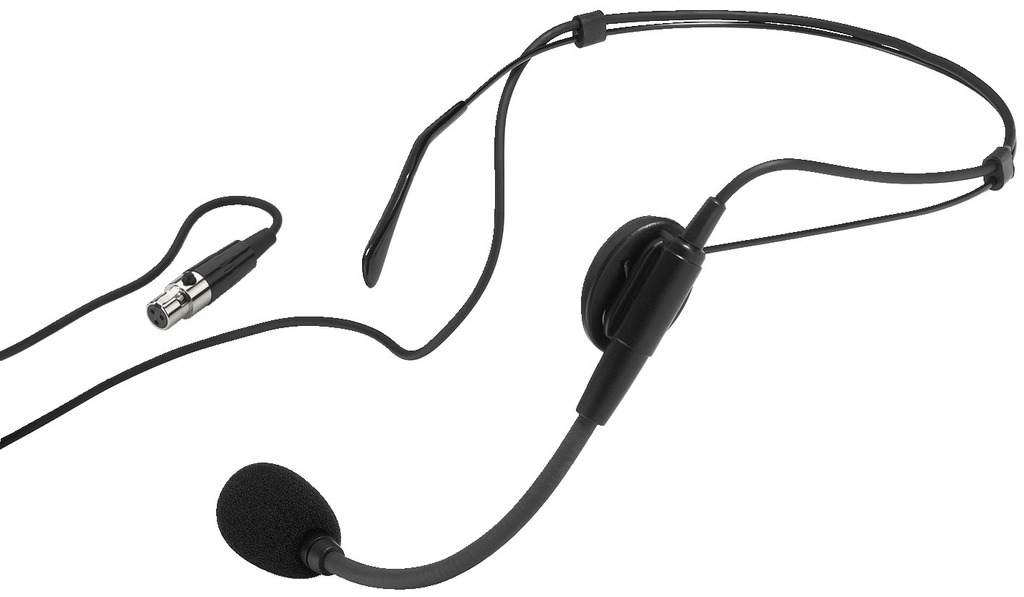 MONACOR HSE-80 Elektret-Kopfbügelmikrofon