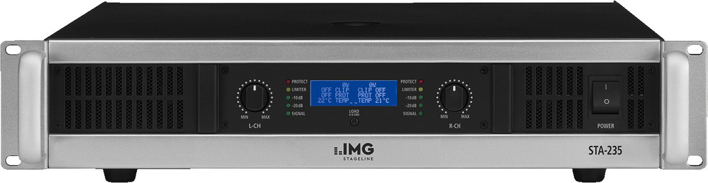 IMG STAGELINE STA-235 Stereo-PA-Verstärker, 1400 W