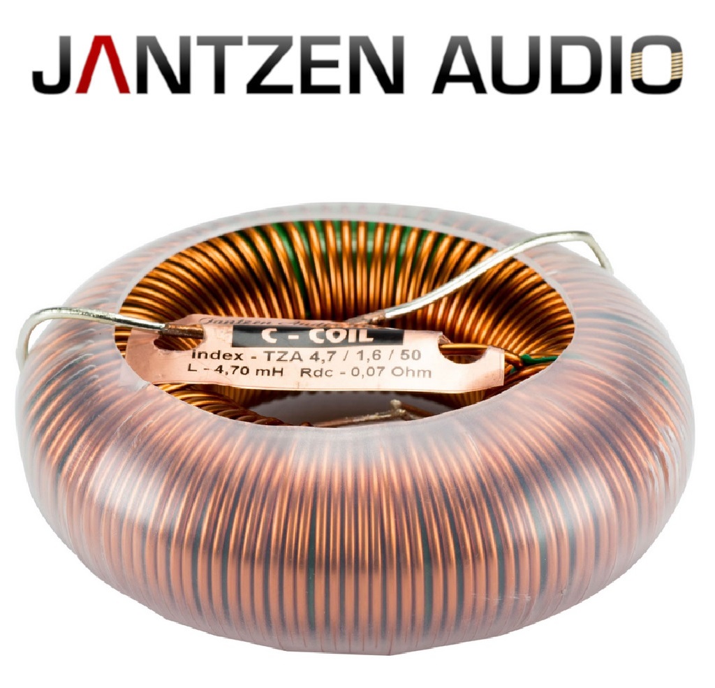 0,25Ohm non Ferritspule Jantzen Audio Pilzkernspule 3,90mH 1,2mm 