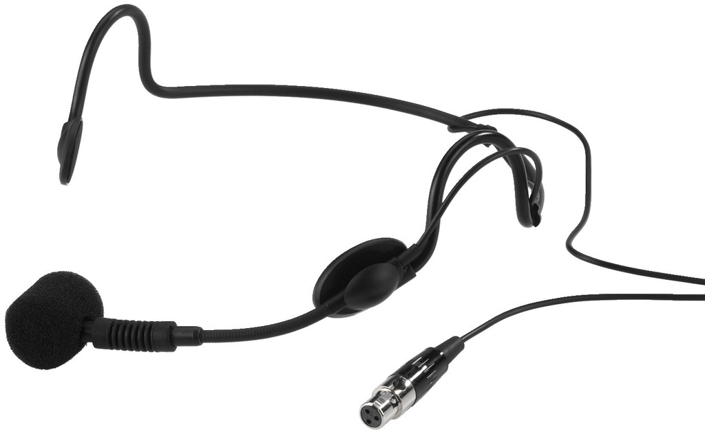 MONACOR HSE-90 Elektret-Kopfbügelmikrofon