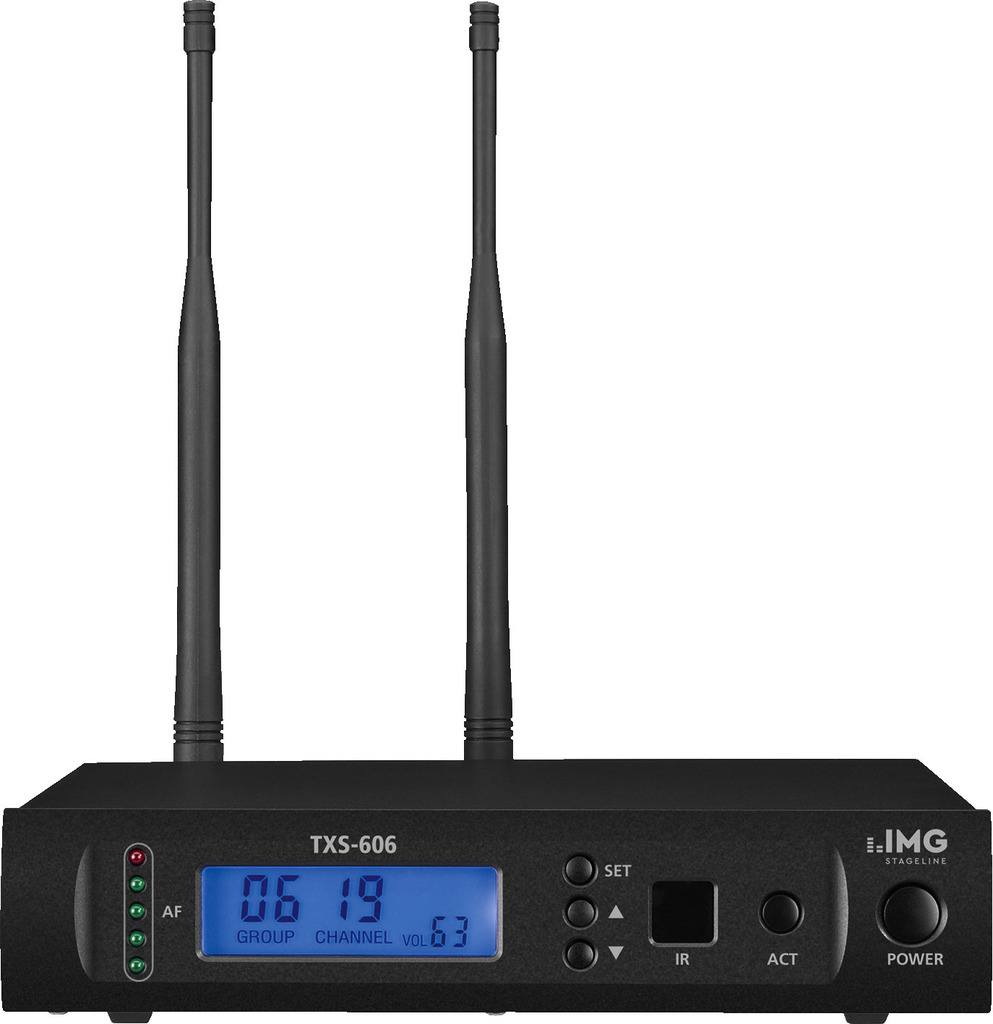 IMG STAGELINE TXS-606 Multi-Frequenz-Empfängereinheit, 672,000-696,975 MHz