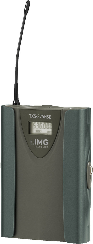 IMG STAGELINE TXS-875HSE Multi-Frequenz-Taschensender, 518-542 MHz
