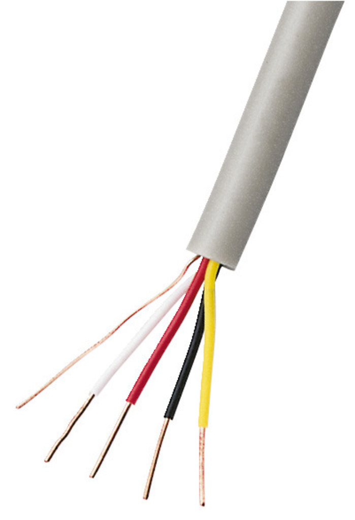 MONACOR JYSTY-2206 Signalkabel, Typ J-Y(St)Y, 4 x 0,28 mm2, 100 m