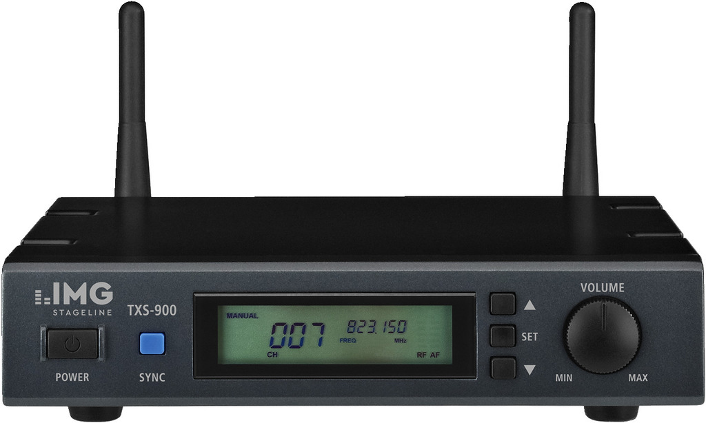 IMG STAGELINE TXS-900 Multi-Frequenz-Empfängereinheit, 823-832 MHz + 863-865 MHz