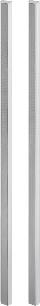 MONACOR ETS-120SL/WS Design-Linienstrahler-Paar in besonders schlanken Alu-Profilgehäusen