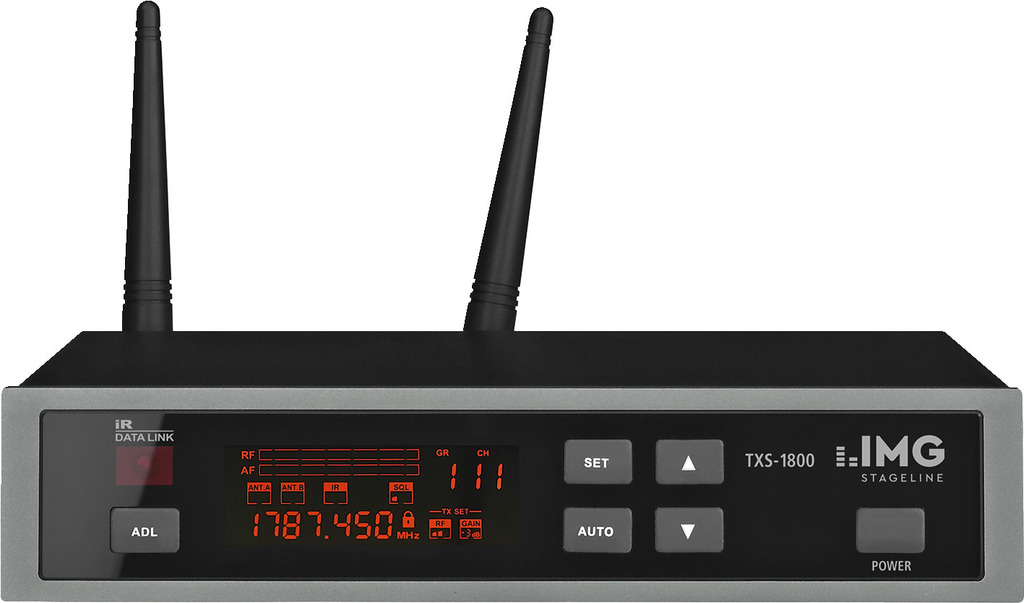 IMG STAGELINE TXS-1800 Multi-Frequenz-Empfängereinheit, 1,8 GHz